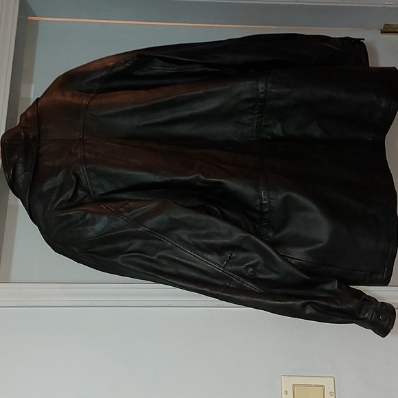 Laurence Roy leather jacket, size XXL, winter lining, lambskin, black - Picture 7 of 7